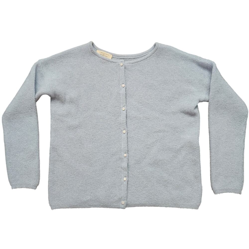 Sezane Gaspard Cardigan Mohair Alpaca
Blend Light Sky Blue Size Small
